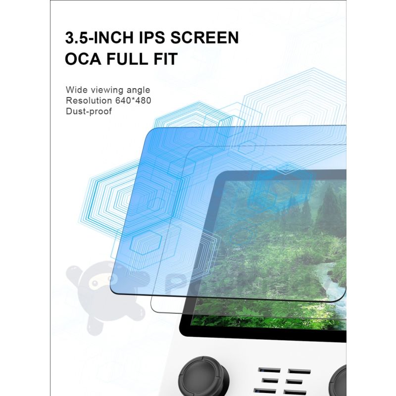 Consola de juegos portátil POWKIDDY RGB20S pantalla IPS 3.5 pulgadas sistema de código abierto increíbles gráficos