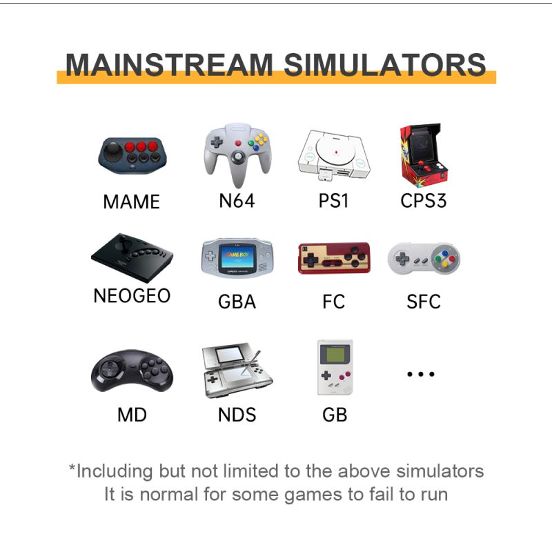 Consola de juegos portátil POWKIDDY RGB20S pantalla IPS 3.5 pulgadas sistema de código abierto increíbles gráficos