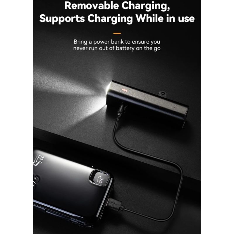 Luz delantera ROCKBROS RHL-1000LUMEN impermeable tipo C ciclismo nocturno LED 1000 lúmenes alta visibilidad