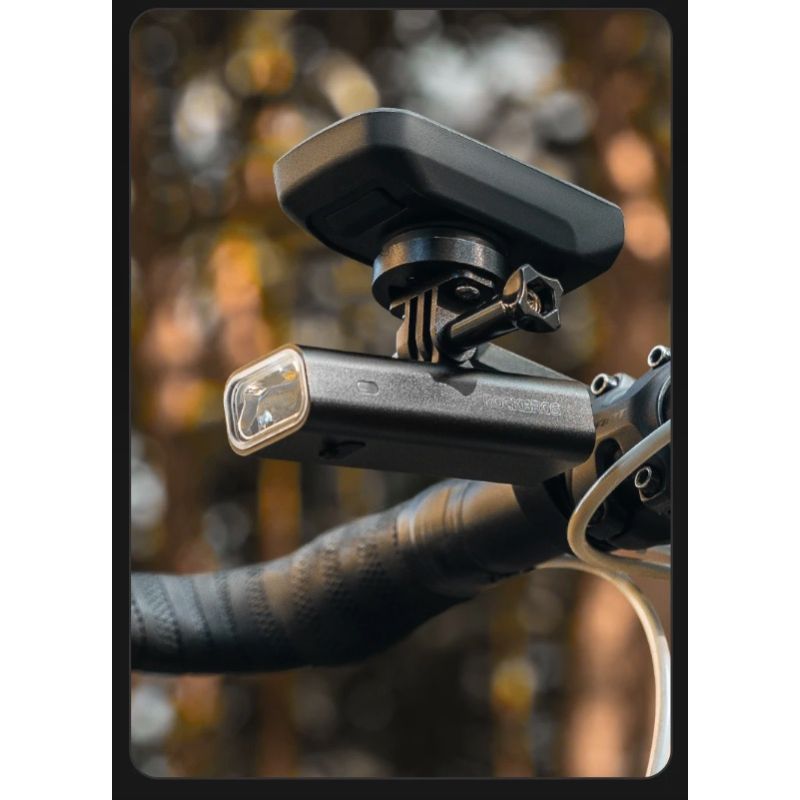 Luz delantera ROCKBROS RHL-1000LUMEN impermeable tipo C ciclismo nocturno LED 1000 lúmenes alta visibilidad