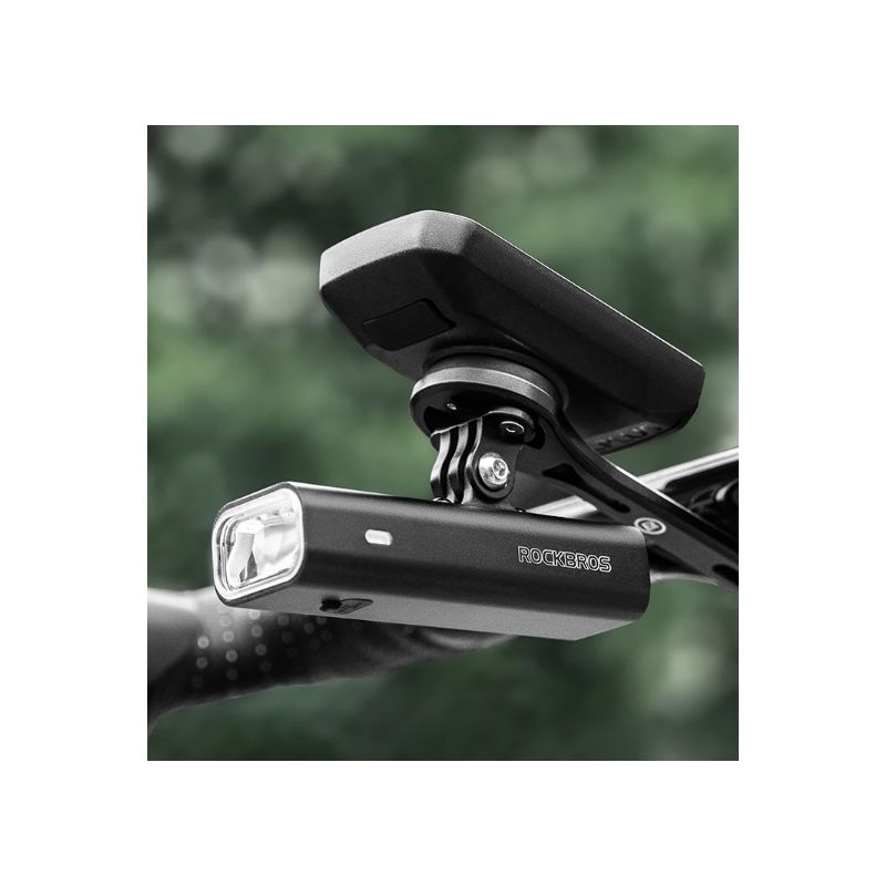 Luz delantera ROCKBROS RHL-1000LUMEN impermeable tipo C ciclismo nocturno LED 1000 lúmenes alta visibilidad