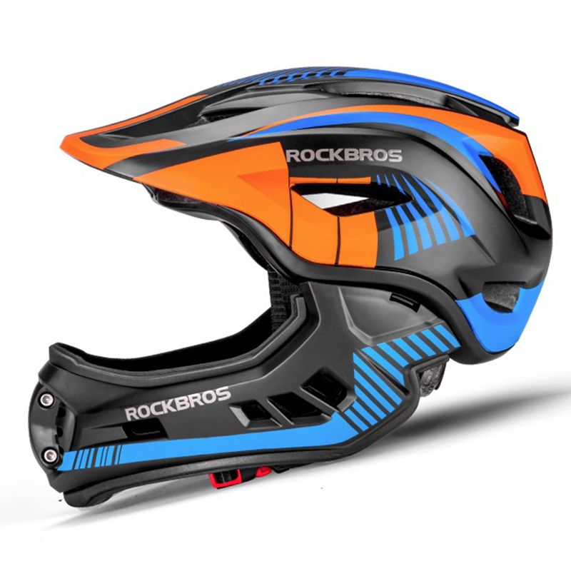 ROCKBROS Casco de Ciclismo Infantil Desmontable Ligero con Ventilación Transpirable Seguridad y Comodidad