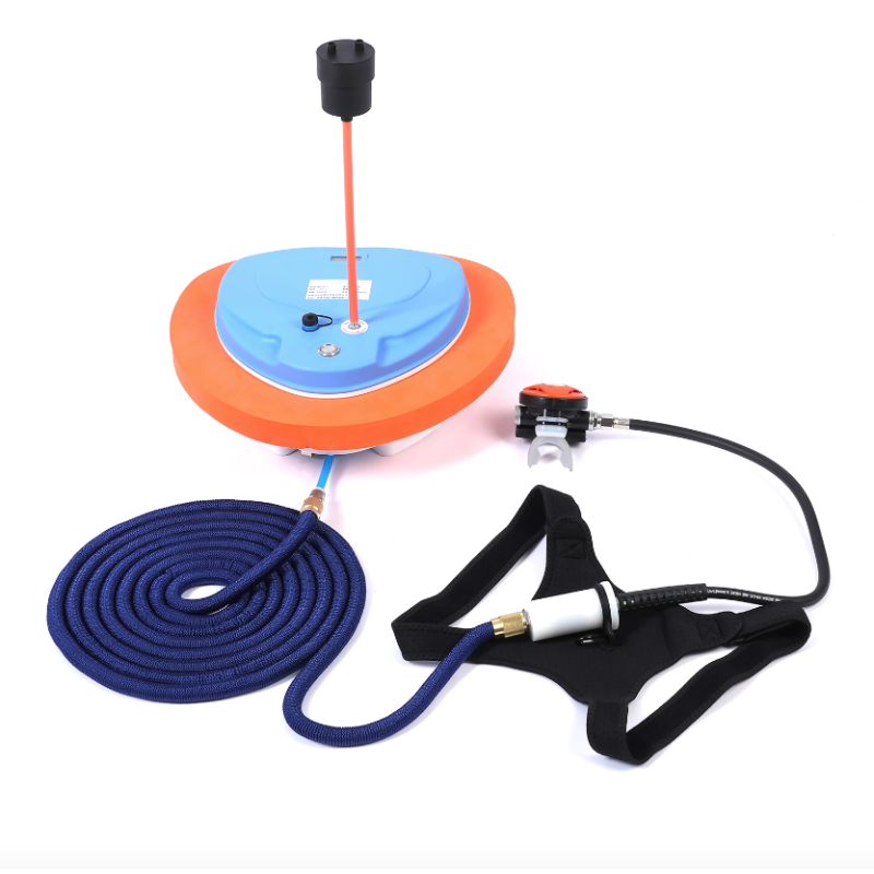 Ventilador de Buceo Z270 Z500 Equipo de Snorkel Portátil con Regulador y Batería para Exploración Submarina