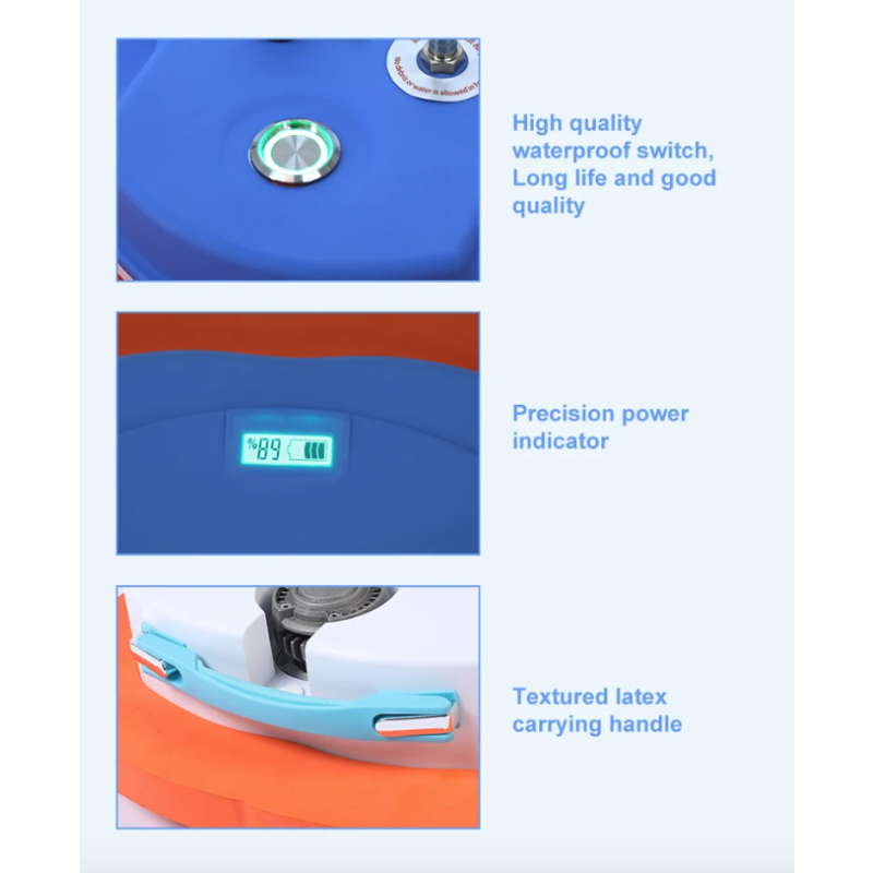 Ventilador de Buceo Z270 Z500 Equipo de Snorkel Portátil con Regulador y Batería para Exploración Submarina