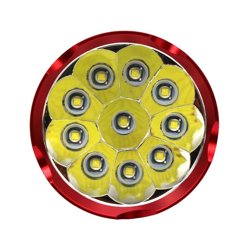 Linterna LED Sky Ray S110 10000 lúmenes potente y resistente para aventura con aluminio 6061T modos versátiles