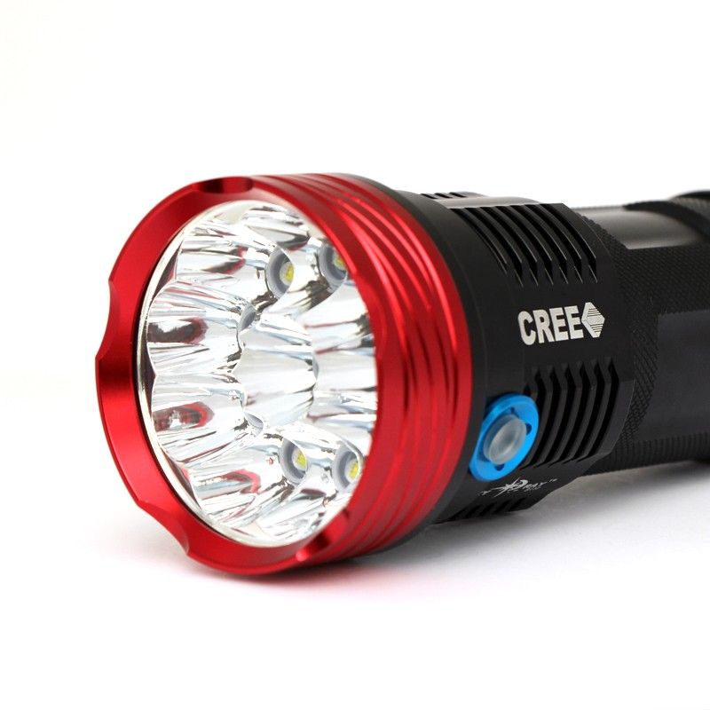 Linterna LED Sky Ray S110 10000 lúmenes potente y resistente para aventura con aluminio 6061T modos versátiles