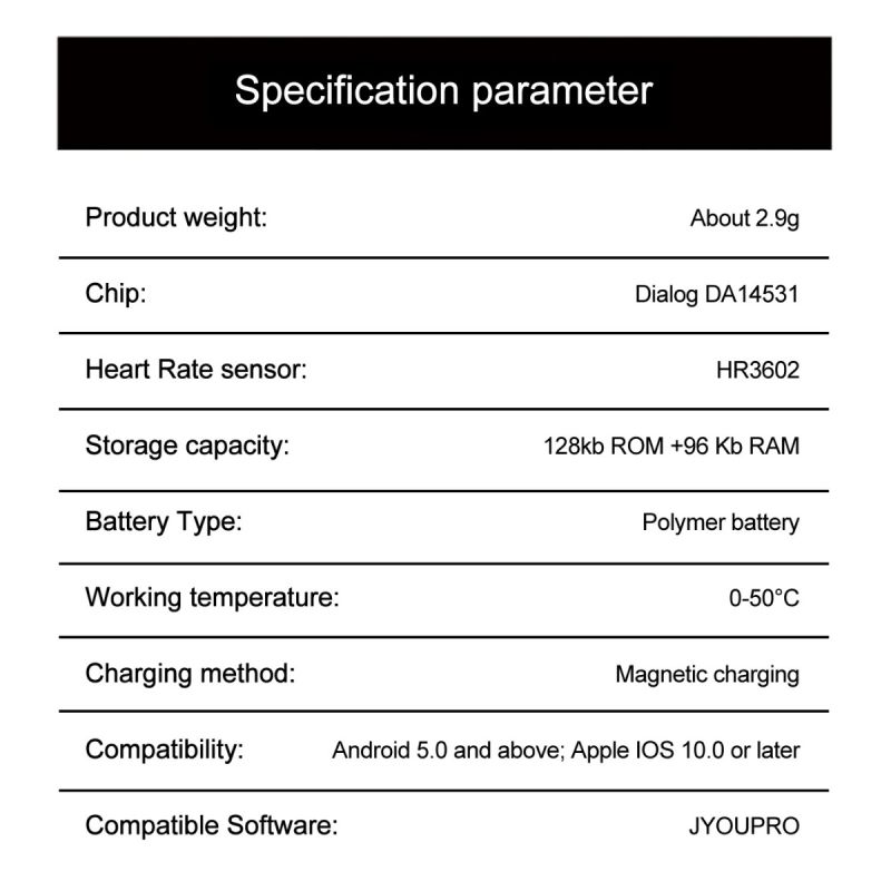 Anillo Inteligente Multifuncional entusiasta fitness y salud oxígeno en sangre tecnología portátil elegancia