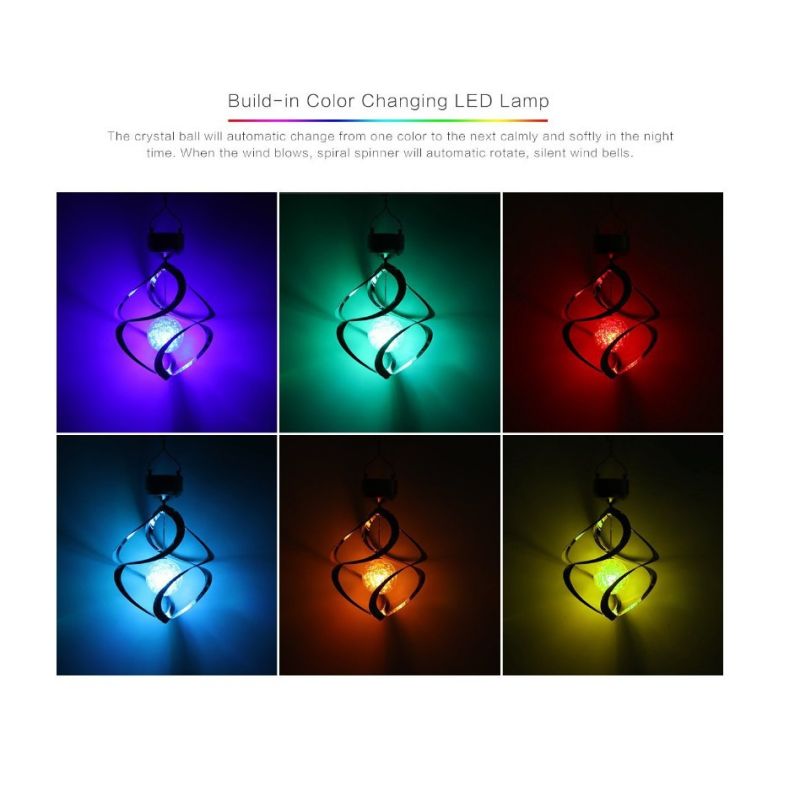 Luces solares colgantes LED cambio de color decoraciones al aire libre para Navidad y bodas resistente al agua