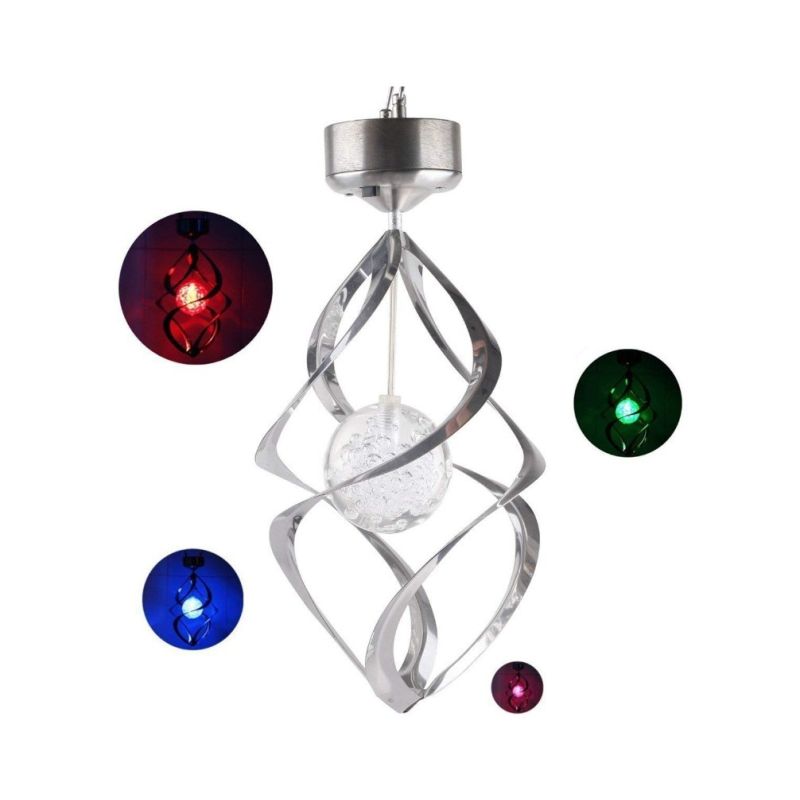 Luces solares colgantes LED cambio de color decoraciones al aire libre para Navidad y bodas resistente al agua