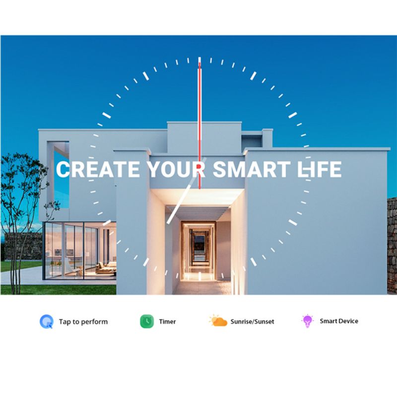 SONOFF Basic R2 Módulo de interruptor Wifi Universal Control remoto Alexa Automatización del hogar