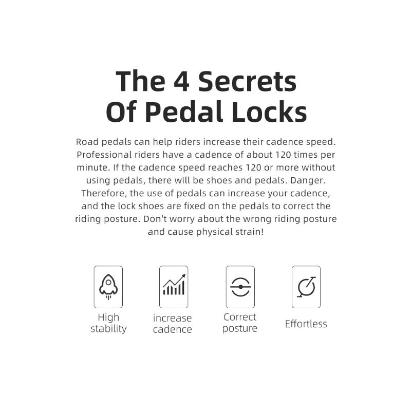 Pedales ROCKBROS SPD-SL de aleación ultraligera con rodamientos sellados para ciclismo competitivo