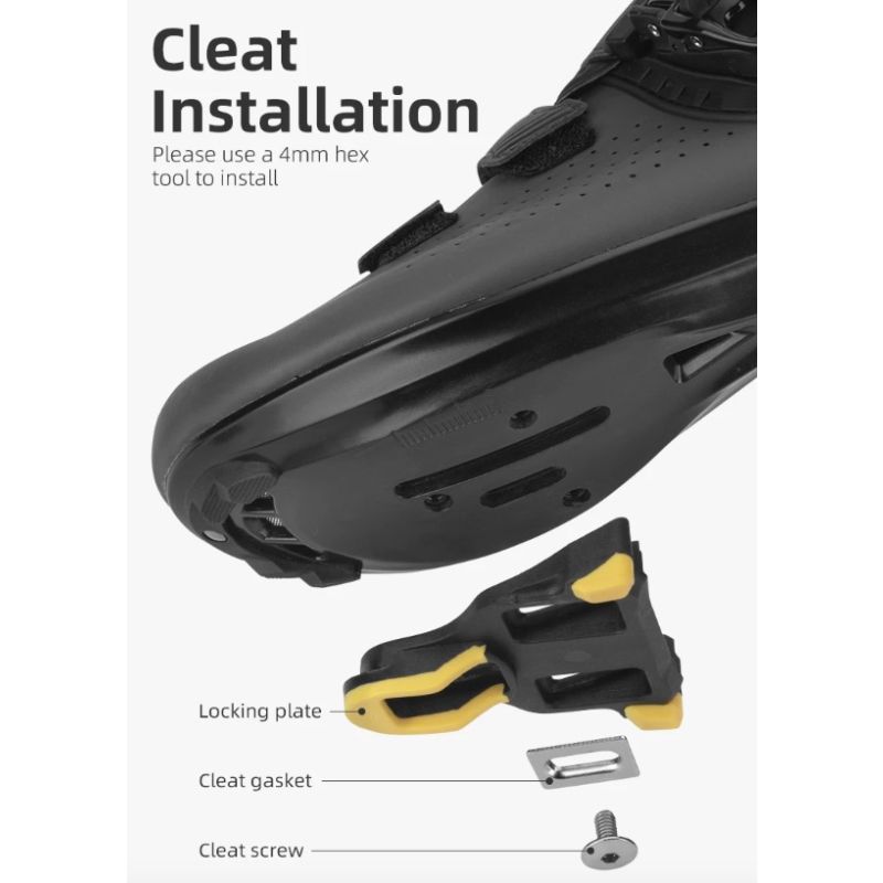 Pedales ROCKBROS SPD-SL de aleación ultraligera con rodamientos sellados para ciclismo competitivo