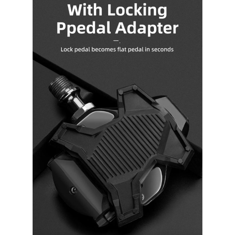 Pedales ROCKBROS SPD-SL de aleación ultraligera con rodamientos sellados para ciclismo competitivo