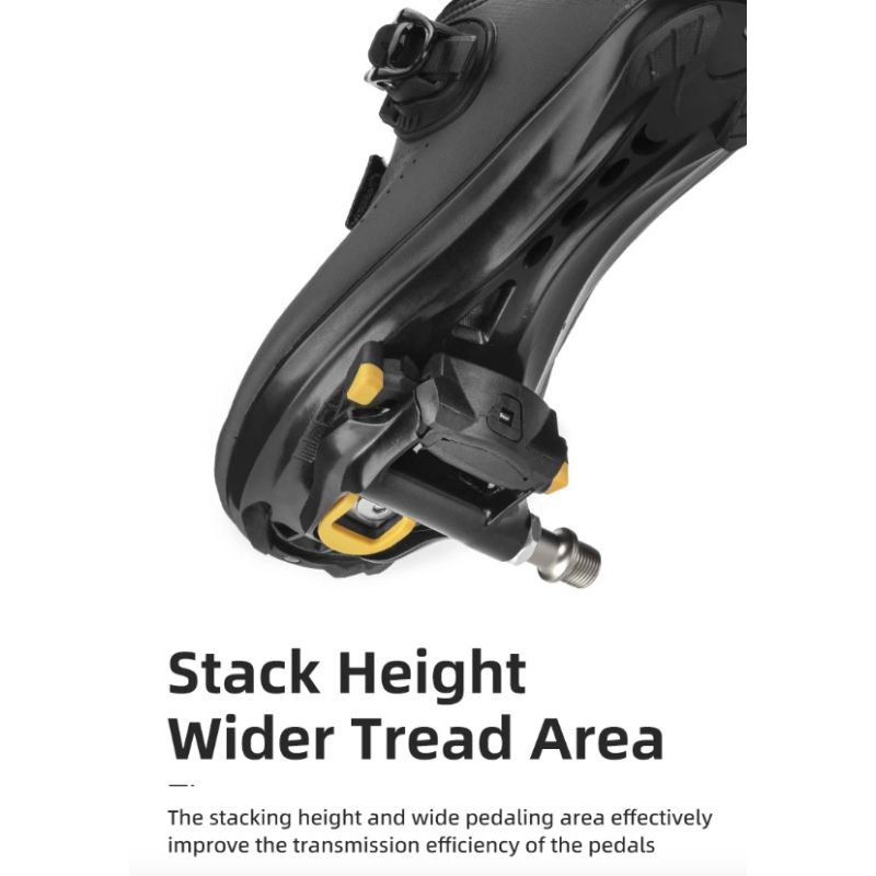 Pedales ROCKBROS SPD-SL de aleación ultraligera con rodamientos sellados para ciclismo competitivo