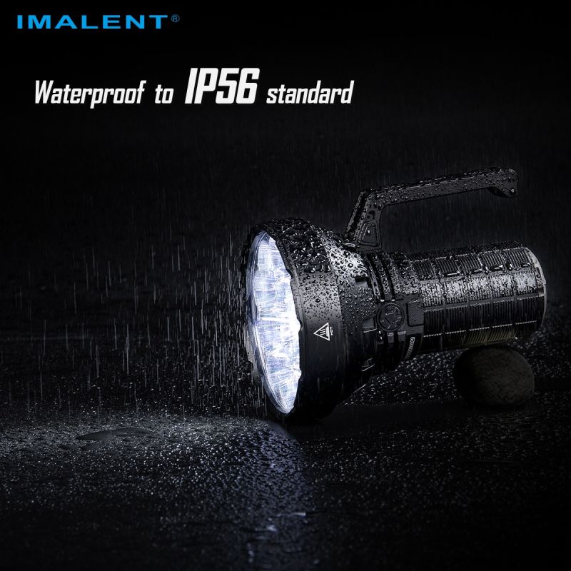 IMALENT SR16 | Linterna LED 55000 Lúmenes, 1715m | Largo Alcance para Rescate y Aire Libre