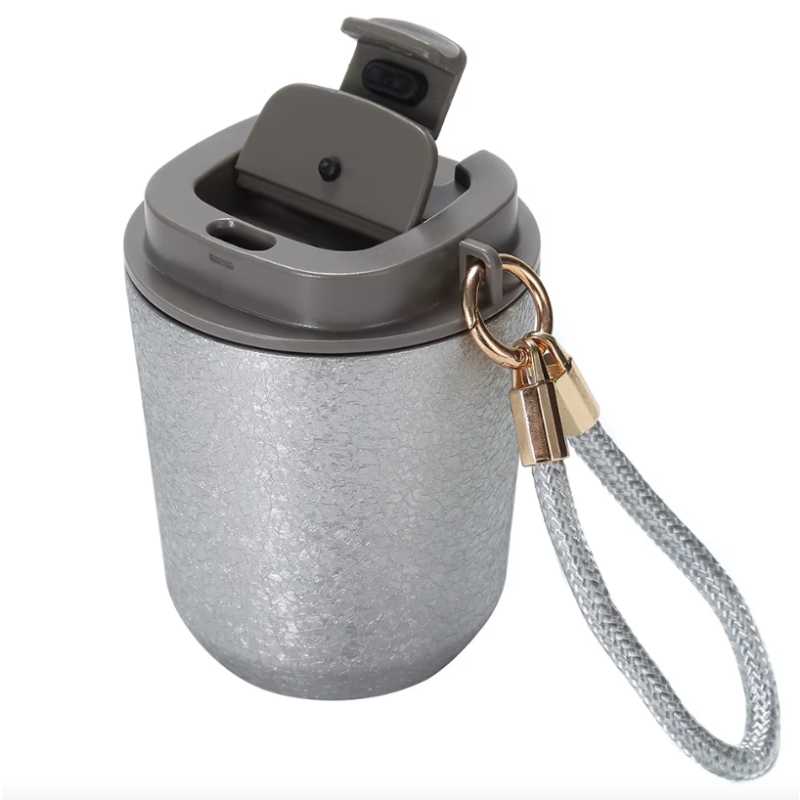 Taza de café de titanio portátil antiderrame: Lujo y funcionalidad para tu aventura moderna