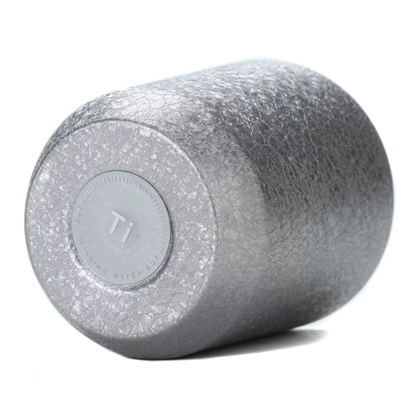 Taza de café de titanio portátil antiderrame: Lujo y funcionalidad para tu aventura moderna