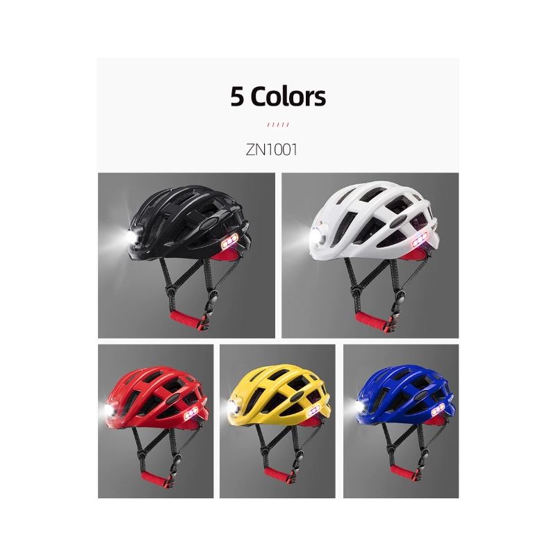Casco Ligero ROCKBROS ciclismo MTB con carga USB protección insectos casco bicicleta montaña ultraligero