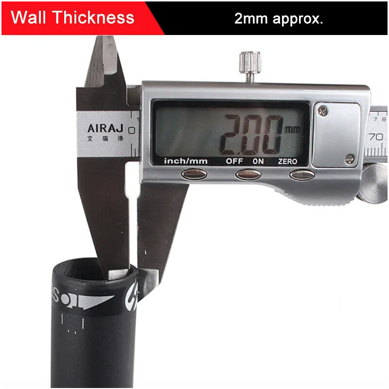 Manillar de Carbono TOSEEK 31.8mm 400mm 420mm 440mm Ligero con Enrutamiento Interno Ideal para Ciclismo de Ruta