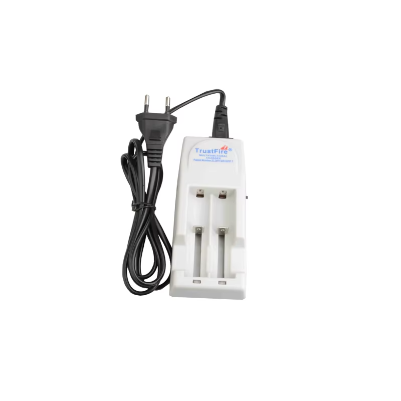 Descubre el TrustFire TR-001 cargador para baterías de iones de litio 10430 14500 18650 con carga rápida y segura