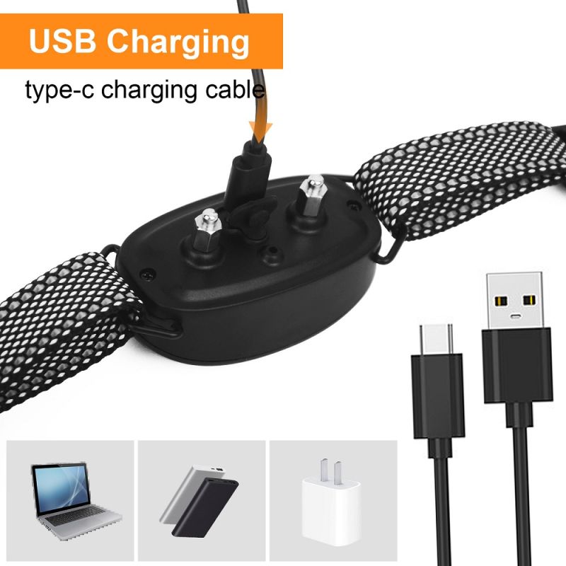 Collar Antiladridos Automático con Modos de Entrenamiento Dual Impermeable IP67 y Recargable para Perros