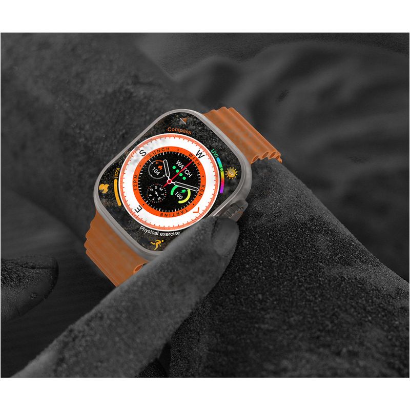 Smartwatch Ultra 9 de 49mm con Llamada Bluetooth, GPS, NFC, IP68. Reloj Inteligente 2025.