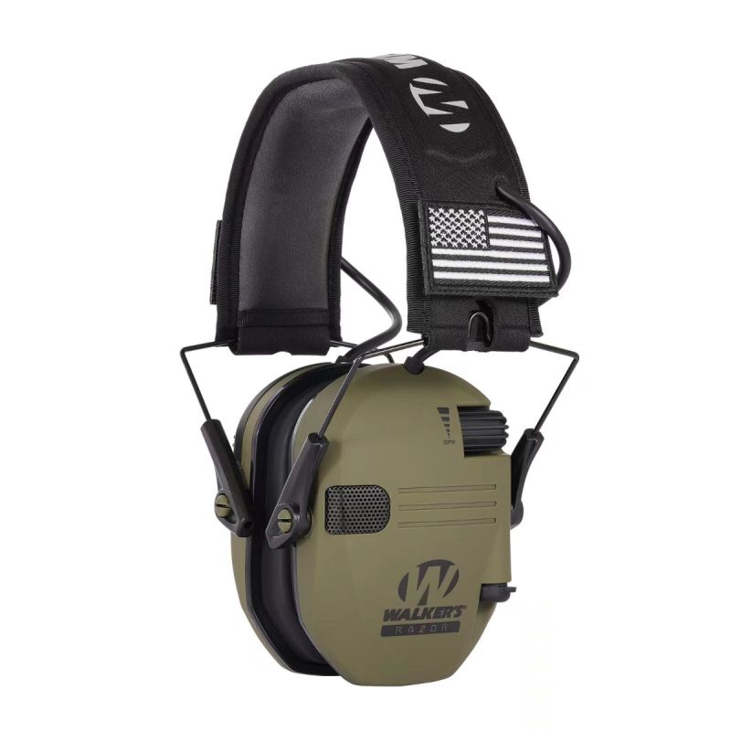 Walkers Razor Orejeras Auriculares Activos Cancelling Ruido Protección Auditiva Avanzada para Caza Segura