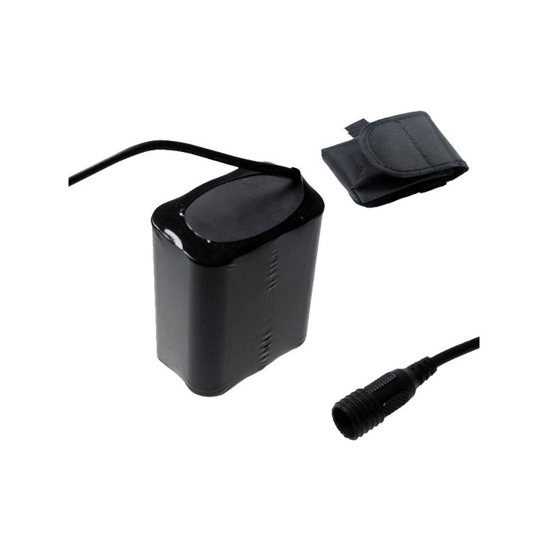 Batería UltraFire 8.4v 13200mAh potente bicicleta LED ciclismo nocturno impermeabilidad funda protectora