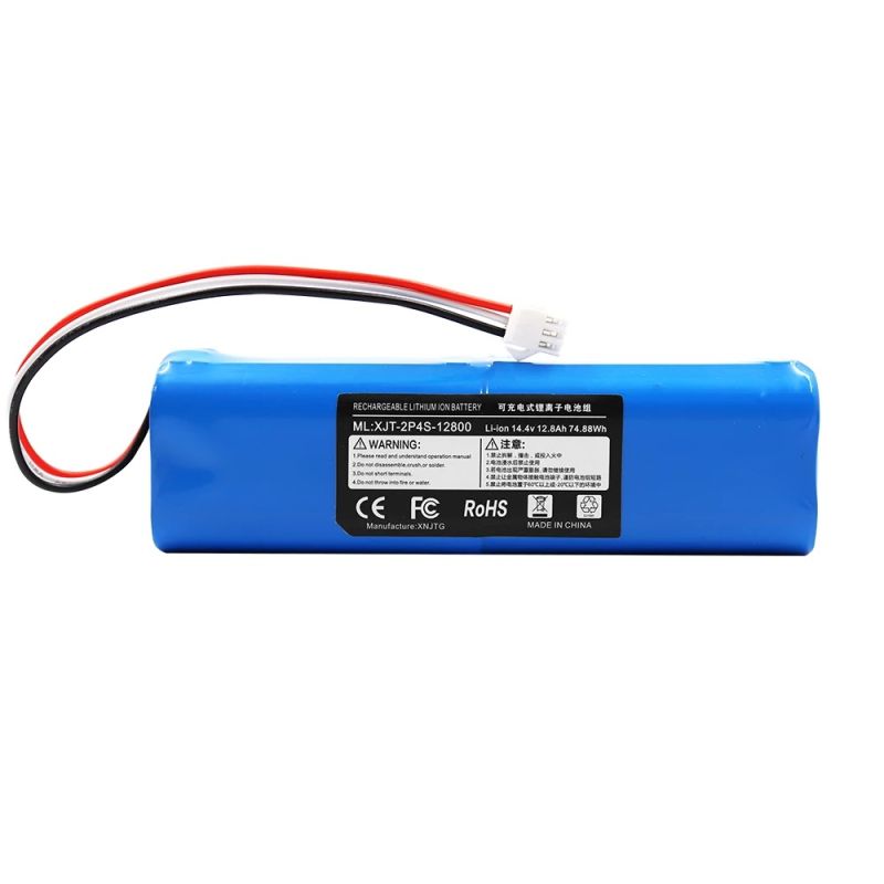 Batería Recargable 14.4V 6500mAh para XiaoMi Lydsto R1 Alta Capacidad y Compatibilidad con Xiaomi Roidmi Eve Plus
