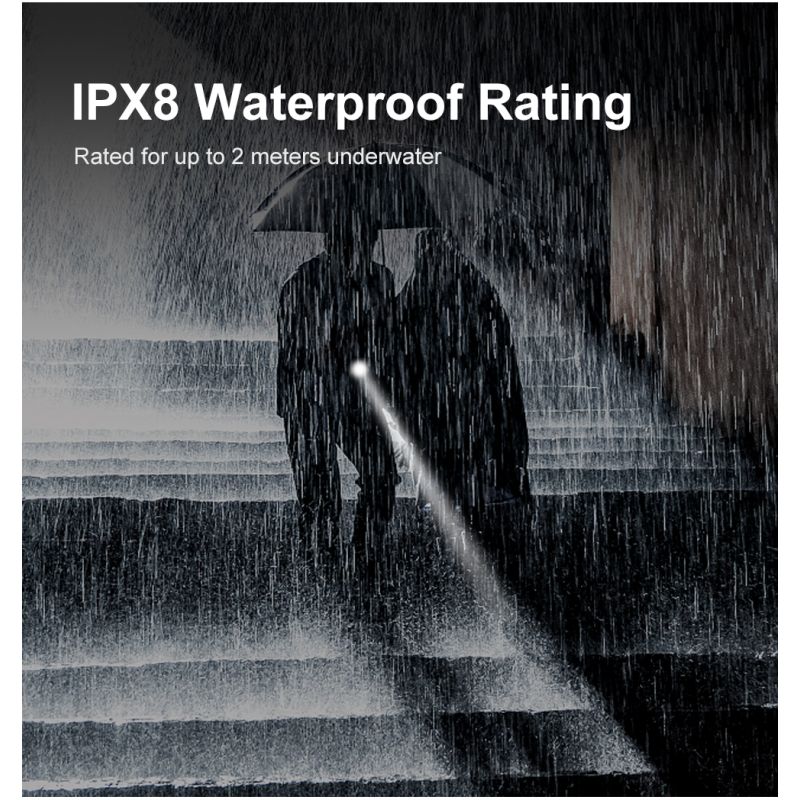 Linterna Klarus XT21X Pro LED XHP70.2 4400 lúmenes versátil alto rendimiento batería duradera recargable