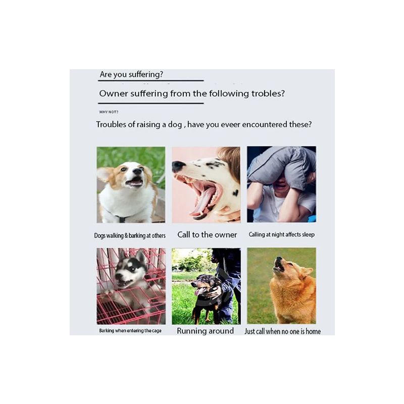 Cerca Electrónica Inalámbrica y Dispositivo de Entrenamiento para Perros con Pantalla a Color Seguridad para Mascotas