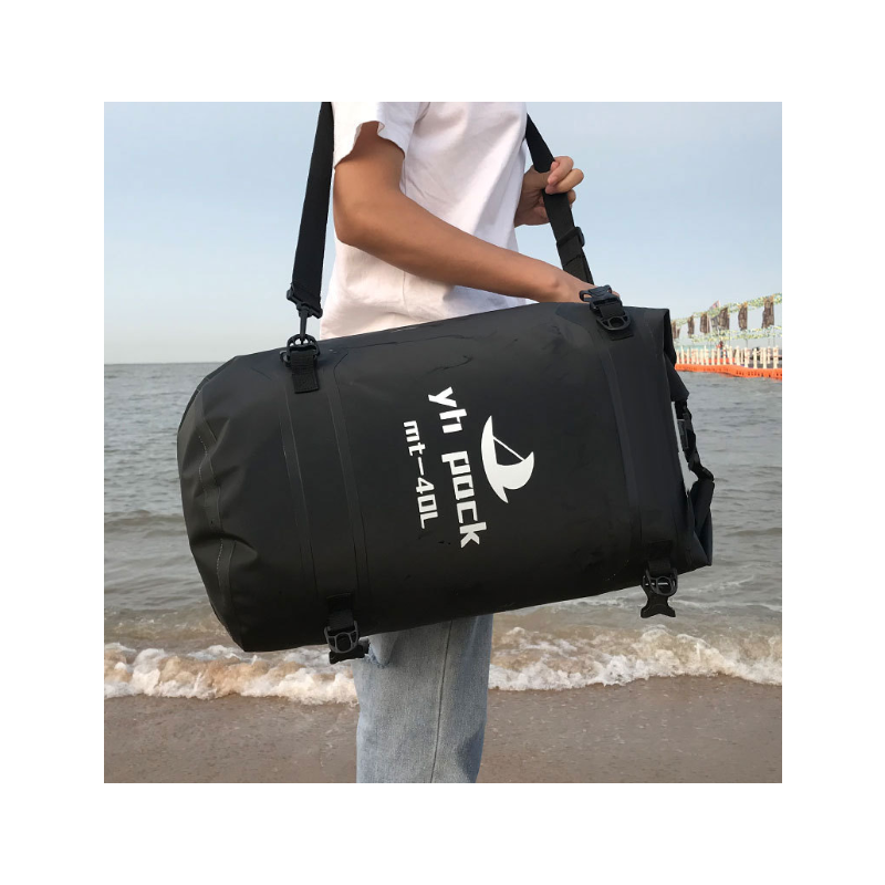 Bolsa Moto Impermeable 40/80L - Alforja Bici MTB - Portaequipajes Trasero - Accesorio Ciclismo