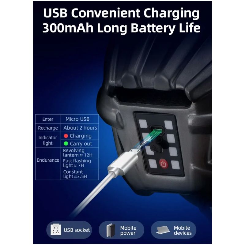 Casco de bicicleta ROCKBROS ultraligero con luz trasera LED recargable ideal para ciclismo urbano y MTB