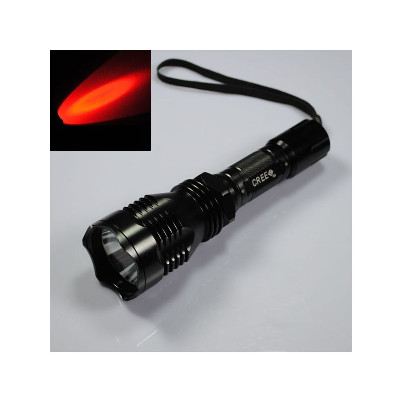 Iglíficos HS-802 Linterna LED Roja Montañismo Aluminio 6061T Resistente Impermeable Visión Nocturna Ofertas