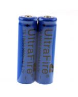 UltraFire TR 5000mAh 3.7V 18650 Batería recargable de iones de litio (1 par)