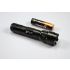 Linterna LED UltraFire WF-502B 1300 lúmenes portátil negra para aventuras al aire libre y uso cotidiano