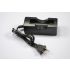 Cargador de Batería Recargable 18650 UltraFire portátil color negro carga rápida segura AC 100V-240V barato