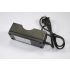 Cargador de Batería Recargable UltraFire 26650 Li-Ion compacto eficiente carga rápida salida 4.2V DC 650MA negro