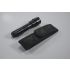 Funda de linterna negra UltraFire para luces de batería 18650 TrustFire eficiente carga segura con LED modelos TR-001