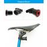 Xlite100 Luz Trasera Inteligente para Bicicleta LED COB Super Brillante Lente Red BEES Seguridad Visual Recargable
