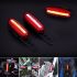 Luz Trasera para Bicicletas Recargable USB Tecnología COB Alta Visibilidad y Seguridad Ciclismo Impermeabilidad IPX6