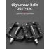Pedales de Bicicleta ROCKBROS Ultraligeros Nailon Plataforma Plana para Ciclismo BMX MTB Alta Calidad