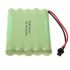 Batería recargable 12V AA 1800mAh Ni-MH con enchufe SM grande ideal para aviones solución energética sostenible