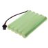 Batería recargable 12V AA 1800mAh Ni-MH con enchufe SM grande ideal para aviones solución energética sostenible