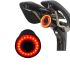 Xlite100 Luz Trasera Inteligente para Bicicleta LED COB Super Brillante Lente Red BEES Seguridad Visual Recargable