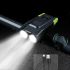 Luces de Bicicleta 2x T6 2400 Lúmenes USB Recargable Alto Brillo Seguridad en Ciclismo Seis Modos de Luz