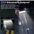 Luz delantera para bicicleta NITEBEAM 10000 lúmenes recargable 10000 mAh impermeable ideal montaña y carretera