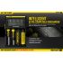 Cargador Nitecore D4 con pantalla LCD cargar baterías Li-Ion 18650 14500 26650 seguridad carga avanzada
