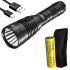 Linterna Nitecore MH25S con Luminus SST-40 recargable USB-C 1800 lúmenes alto brillo para actividades al aire libre
