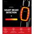 Luz Trasera de Bicicleta Inteligente MEILAN X6 LED de Alto Brillo Impermeable Recargable USB para Seguridad Vial